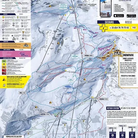 Le Galibier 3 Lejlighed Les Deux Alpes